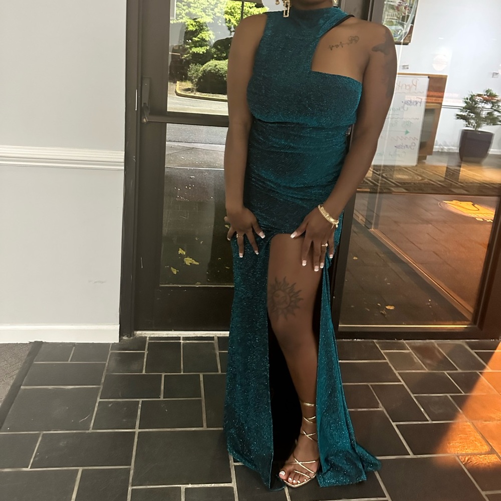 Dark Green Formal Dress